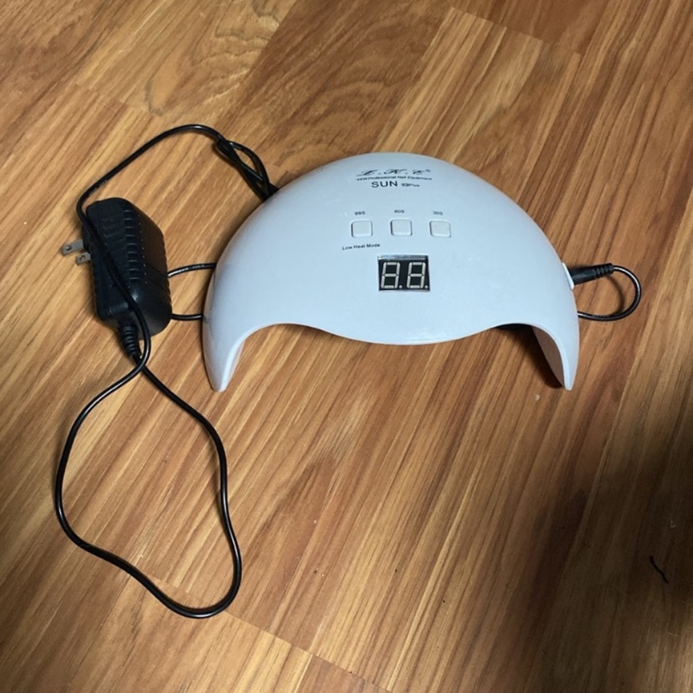 White LED Nail Lamp